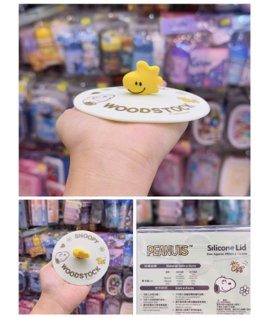 Snoopy Woodstock 矽膠杯蓋