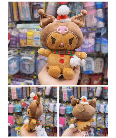 🇺🇸原裝行貨🇺🇸 Kuromi 美版聖誕薑餅人系列毛公仔掛飾