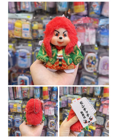 🇯🇵日本直送🇯🇵 Monchhichi 歌舞伎毛公仔匙扣