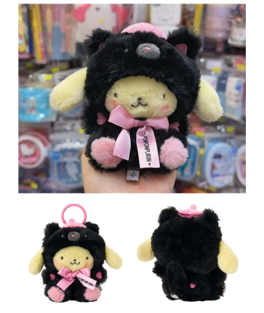 🇯🇵日本直送🇯🇵 布甸狗黑熊系列毛公仔匙扣