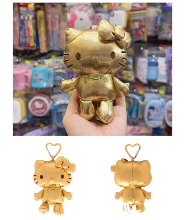🇭🇰原裝行貨🇭🇰 Hello Kitty 金色公仔匙扣