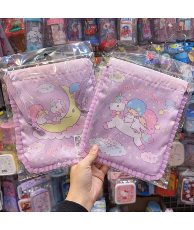 🇯🇵日本直送🇯🇵 Twin Stars 荷花邊索繩袋