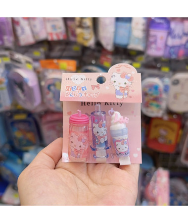 🇯🇵日本直送🇯🇵 Hello Kitty 筆套(一包3個)