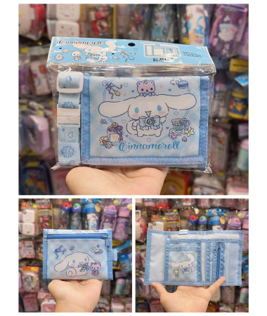 🇭🇰原裝行貨🇭🇰 Cinnamoroll 玉桂狗銀包連掛頸帶