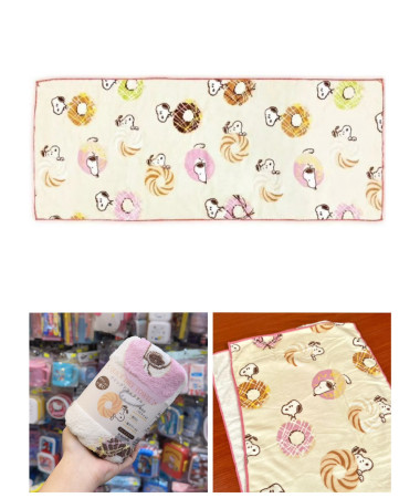 🇯🇵日本直送🇯🇵 Snoopy 長毛巾/速乾毛巾
