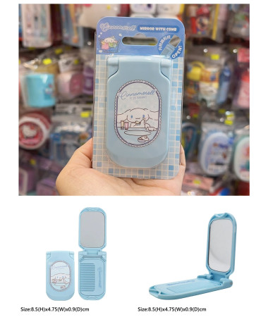 🇭🇰原裝行貨🇭🇰 Cinnamoroll 玉桂狗鏡梳套裝