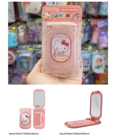 🇭🇰原裝行貨🇭🇰 Hello Kitty 鏡梳套裝
