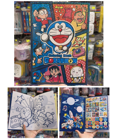 🇭🇰原裝行貨🇭🇰 多啦A夢填色簿