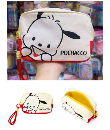 🇯🇵日本直送🇯🇵 PC 狗防水面料化妝袋連手帶