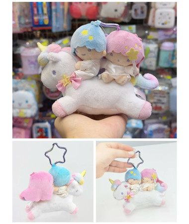 🇯🇵日本直送🇯🇵 Twin Stars 獨角獸毛公仔匙扣