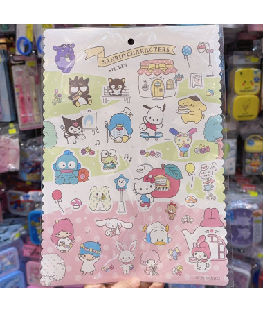 🇭🇰原裝行貨🇭🇰 Sanrio Characters 大貼紙