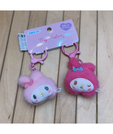 🇯🇵日本直送🇯🇵 My Melody 對裝毛公仔匙扣
