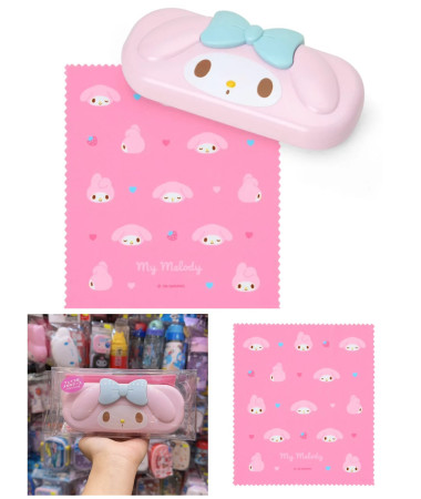 🇯🇵日本直送🇯🇵 My Melody 眼鏡盒連眼鏡布