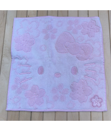 🇯🇵日本直送🇯🇵 Hello Kitty 櫻花系列🌸方形毛巾