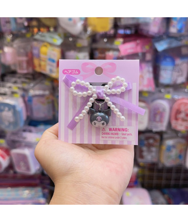 🇯🇵日本直送🇯🇵 Kuromi 蝴蝶結橡筋髮圈