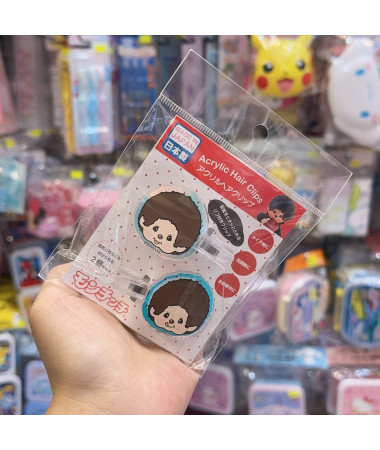 🇯🇵日本直送🇯🇵 Monchhichi 髮夾(一包2隻)