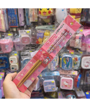 🇯🇵日本直送🇯🇵 My Melody 竹筷子(長約21cm)