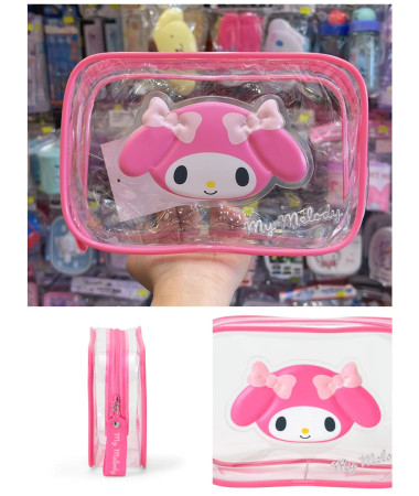 🇯🇵日本直送🇯🇵 My Melody 防水透明化妝袋