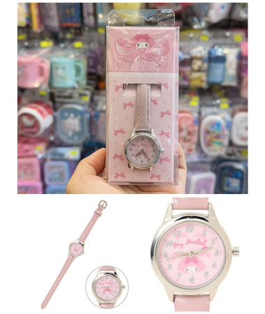 🇯🇵日本直送🇯🇵 My Melody 仿皮手錶(日本機芯)