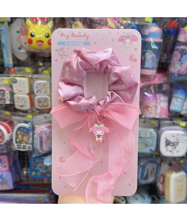 🇭🇰原裝行貨🇭🇰 My Melody 蝴蝶結橡筋髮圈連吊飾