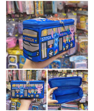 🇭🇰原裝行貨🇭🇰 Stitch 史迪仔巴士造型筆袋