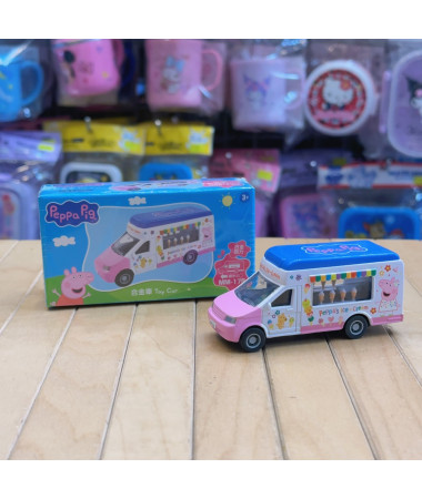 🇭🇰原裝行貨🇭🇰 Peppa Pig x 雪糕車回力玩具車