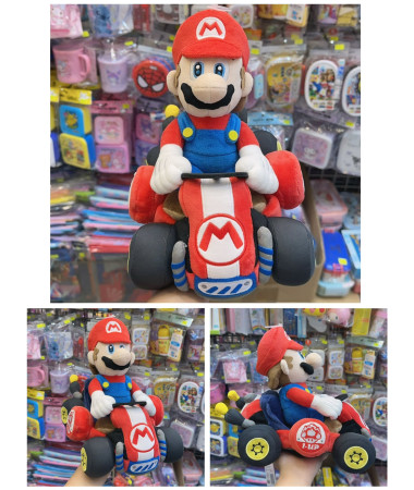 🇯🇵日本直送🇯🇵 Mario 孖寶兄弟賽車毛公仔