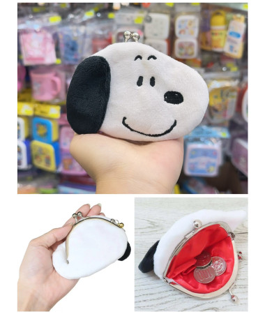 🇯🇵日本直送🇯🇵 Snoopy 頭型設計散銀啪包
