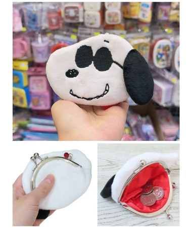 🇯🇵日本直送🇯🇵 Snoopy 頭型設計散銀啪包