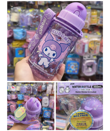 🇭🇰原裝行貨🇭🇰 Kuromi 飲管水樽連水樽帶