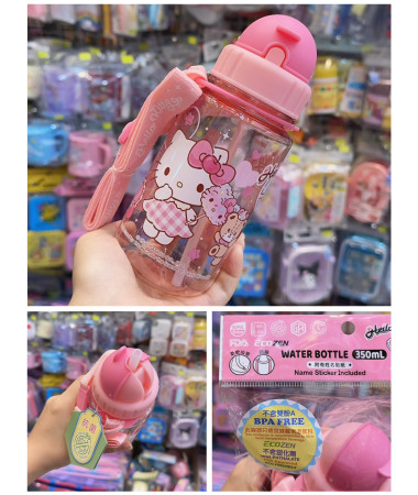 🇭🇰原裝行貨🇭🇰 Hello Kitty 飲管水樽連水樽帶