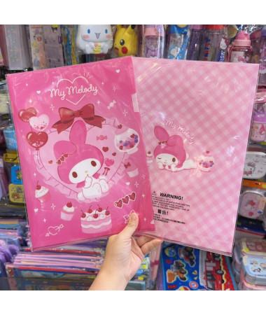 🇭🇰原裝行貨🇭🇰 My Melody A4 文件夾