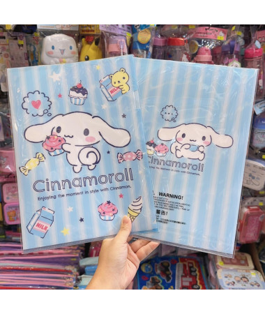 🇭🇰原裝行貨🇭🇰 Cinnamoroll 玉桂狗A4 文件夾