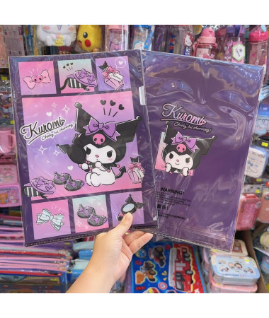 🇭🇰原裝行貨🇭🇰 Kuromi A4 文件夾