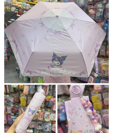 🇭🇰原裝行貨🇭🇰 Kuromi 自動縮骨遮 /...
