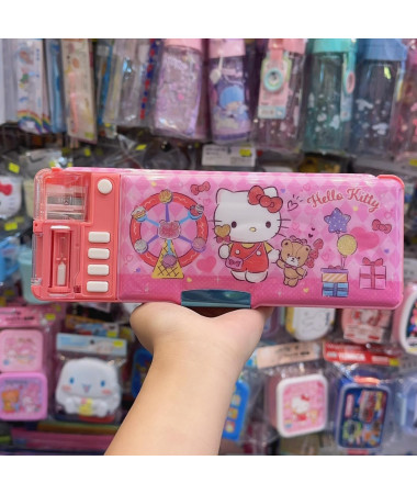 🇭🇰原裝行貨🇭🇰 Hello Kitty 多功能按掣筆盒