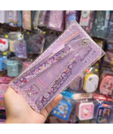 🇭🇰原裝行貨🇭🇰 Kuromi 多用途可量角度折疊間尺