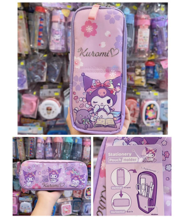 🇭🇰原裝行貨🇭🇰 Kuromi 雙拉鍊直身筆袋