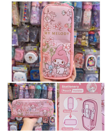🇭🇰原裝行貨🇭🇰 My Melody 雙拉鍊直身筆袋