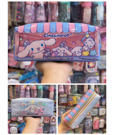 🇭🇰原裝行貨🇭🇰 Cinnamoroll 玉桂狗雙拉鍊筆袋