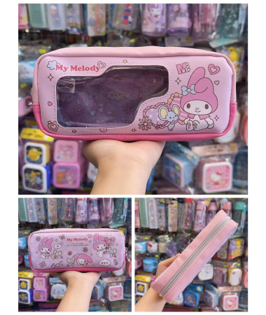 🇭🇰原裝行貨🇭🇰 My Melody 透明窗口筆袋