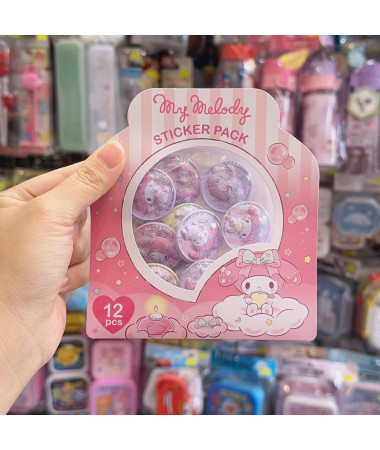 🇭🇰原裝行貨🇭🇰 My Melody 貼紙(一包12個)