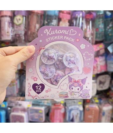 🇭🇰原裝行貨🇭🇰 Kuromi 貼紙(一包12個)
