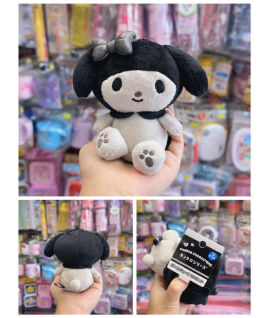 🇯🇵日本直送🇯🇵 My Melody 黑白造型毛公仔匙扣