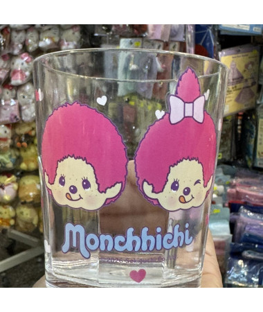 🇯🇵日本直送🇯🇵 Monchhichi 水杯 透明膠水杯