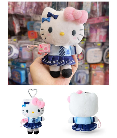 🇯🇵日本直送🇯🇵 Hello Kitty 校服系列毛公仔匙扣