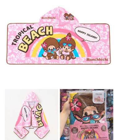 🇯🇵日本直送🇯🇵 Monchhichi 兩用 冷感毛巾...