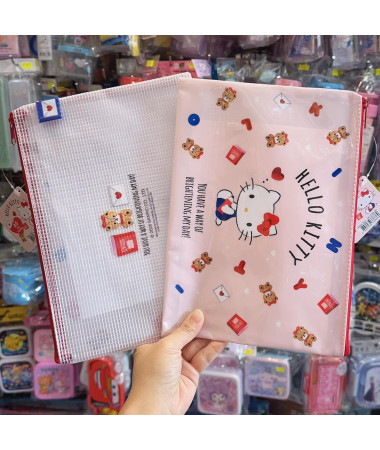 🇭🇰原裝行貨🇭🇰 Hello Kitty A5 拉鍊 文件袋