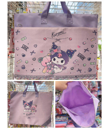 🇭🇰原裝行貨🇭🇰 Kuromi 手挽 文件袋 功課袋