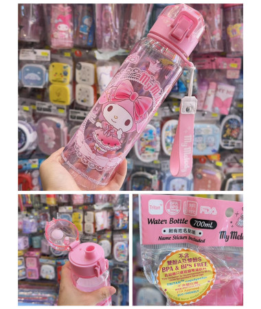 🇭🇰原裝行貨🇭🇰 My Melody 透明水樽 連...